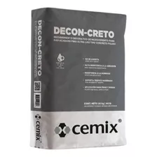 Recubrimiento Decon-creto Cemix Bto/20 Kg