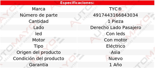 Un Faro Derecho C/leds C/motor Tyc Q5 Audi 2013-2017 Foto 2