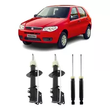 4 Amortecedores Fiat Palio Ex 1.0 Mpi Fire Fire Flex 8v 2p