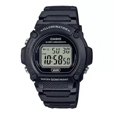 Relógio Esportivo Casio W-219h-1av 50m Loc Centro