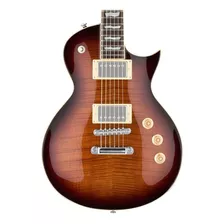 Esp Ltd Ec-256fm - Guitarra Eléctrica, Color Marrón Oscur.