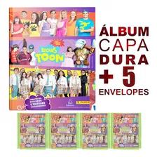 Álbum De Figurinhas Luccas Toon Capa Dura + 20 Figurinhas