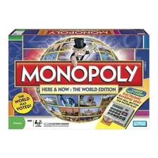 Juego De Mesa Monopoly Aquí Y Ahora, Versión Mundial