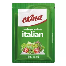 Molho Italian Para Salada Sache Ekma 42 Un. Cada 18g