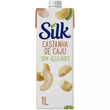 Leite Vegetal Castanha De Caju Sem Açúcar 1 Litro Silk