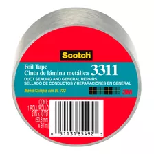 Cinta De Aluminio 3m 3311 48 Mm X 9.1 Mts