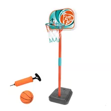 Aro De Basketball Pedestal Con Pelota E Inflador Spacezat