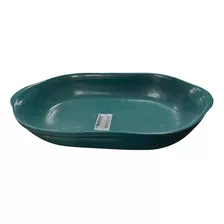 Travessa Oval Jade 2,3l Cerâmica Refratária Lasanha Bacalhau