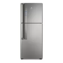 Heladera Inverter No Frost Electrolux Top Freezer If55 Plata Con Freezer 431l 220v