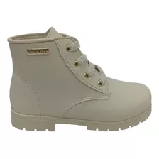 Coturno Bota Infantil Menina Botinha Feminina