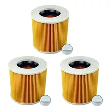 3 Filtros De Cartucho Para Aspiradora Wd3 Premiu