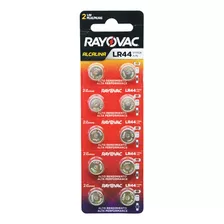 Bateria Alcalina 1,5v Lr44 Rayovac - 10un