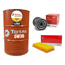 Cambio Aceite Total 5w30 4l + Kit Filtros Toyota Yaris 1.5