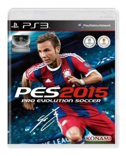Pro Evolution Soccer 2015 Standard Edition Konami Ps3  Físico
