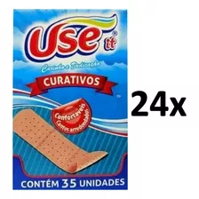 24 Curativo Use It Tipo Band-aid - Cx Com 35 Unidades