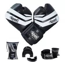 Kit Treino Boxe Spank - Cor Preto