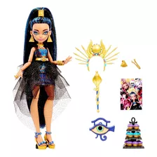 Monster High Muñeca Cleo De Nile Original Con Accesorios