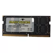 Memoria Sodimm Ddr4 Markvision 16gb 3000mhz 1.20v Bulk