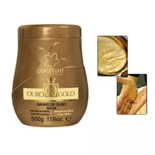 Ouro 24k Gold Máscara Banho De Ouro 500g Clorofitum