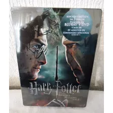 Blu Ray Harry Potter Reliquias De La Muerte Parte 2 Metalico