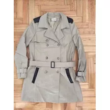 Cacharel Etoile Saco Tapado Trench Talle 42 Importado