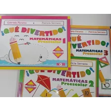 Libro Que Divertido Matematica Preescolar 1