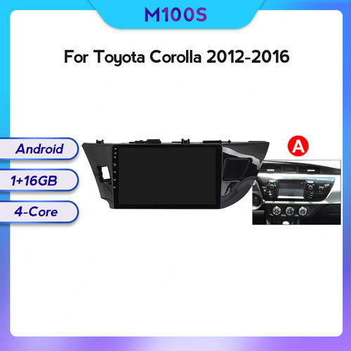 Para Toyota Corolla 2012-2016 Cmara Wifi Gps Estreo 1+16g Foto 3