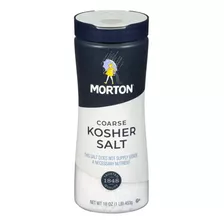 Sal Kosher Entera Coarse Salt Morton 453 Gramos Premium