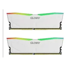 Memoria Ram Gamer Ddr4 Gloway 2x8gb = 16gb 3200hz Branca Rgb