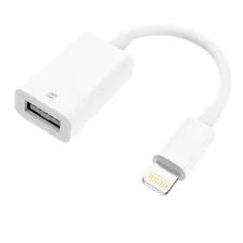 Cabo Otg Usb Compatível Com iPhone E iPad Pendrive Teclado