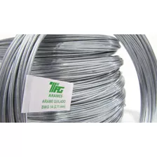 Arame Galvanizado Liso Cerca Artesanato Bwg 14(2,10mm)-5,0kg