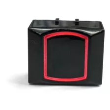 Botão Knob Telefunken Tv Colorida 665 / X / Xr Vermelho