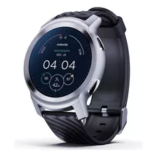 Reloj Inteligente Motorola , 42mm, Gps, Waterproof, Plateado