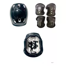 Set Rodilleras Coderas Casco Skate Patin 