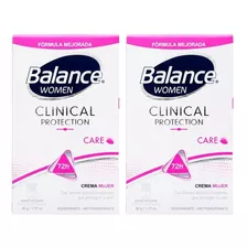 Desodorante Balance Clinical Mujer Pack X2