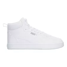 Tenis Puma Caven 2.0 Mid Blanco Con Cintas Caballero Hombre