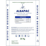 Hidroxido De Calcio Cal Albapac (tipo P-24)