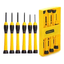 Jogo Chave De Precisão Stanley 6 Pcs Celular Notebook Tablet