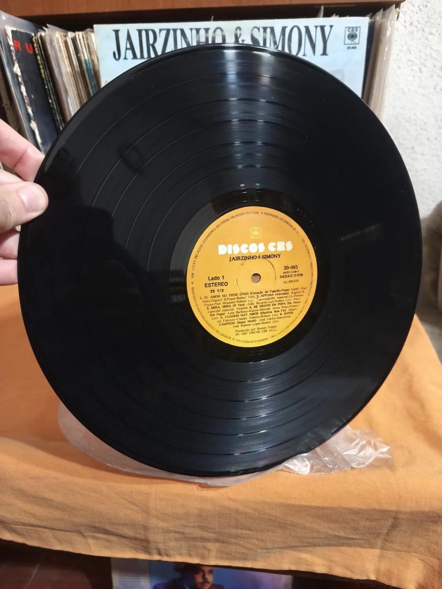 Jairzinho & Simony - Jairzinho & Simony - vinilo 1987