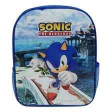 Mochila Sonic Infantil - Tienda Que Regalo