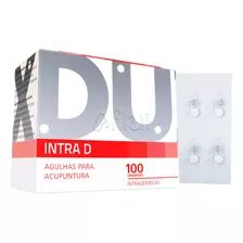 Agulha Acupuntura Intradérmica Akabane Dux Intra D - 100 Un 