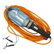 Lampara Portatil Para Mecanicos 12v Con Pinza 5 Mt Dibaplast