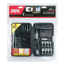 Kit Acessórios Para Fixar E Parafusar 67 Peças - Skil