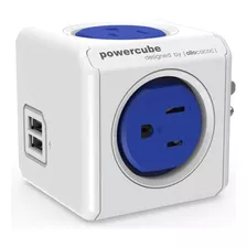 Enchufe De Pared Usb, Powercube | |, 4 Tomas Y 2 Puerto...