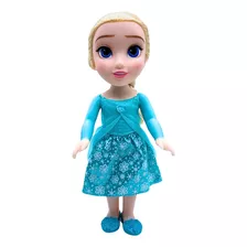 Boneca Princesa Elsa Frozen Clássica Disney Brinquedo Menina