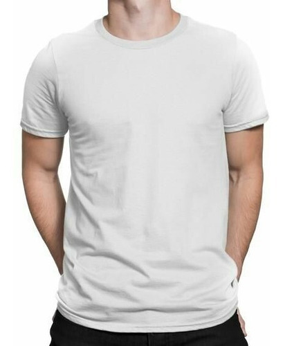 Remera De 100% Algodón Cuello Redondo Unisex, Vs Colores