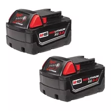 Milwaukee 2x Batería M18 Para Taladro Impacto Sierra 18v