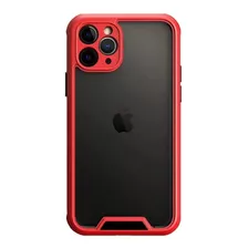 Funda Para iPhone Transparente Con Proteccion De Camara 