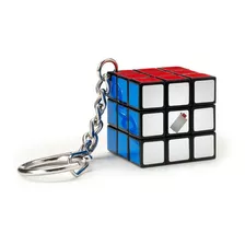 Cubo Rubiks 3x3 Llavero - Spin Master Color De La Estructura Multi Color