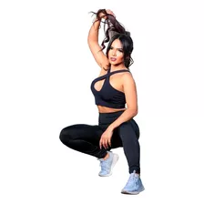 Calça Legging Cintura Alta Fitness Suplex Feminina